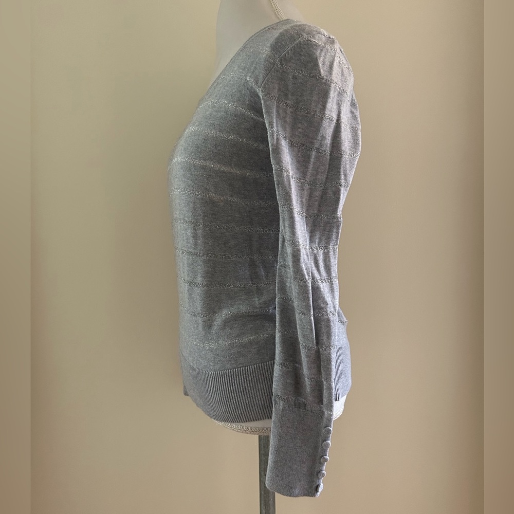 Pretty Gray w/Silver Sweater - Picture 3 of 6
